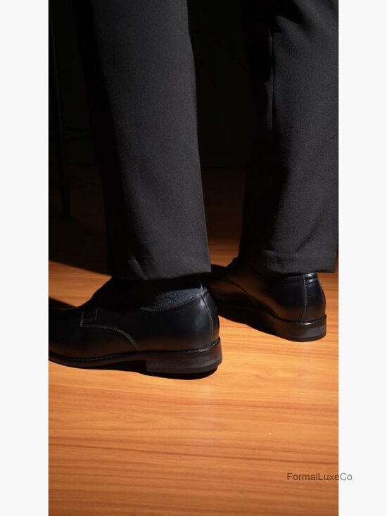 Men\'s Genuine Leather Wingtip Oxford Dress Shoes Non Slip Lace Up Formal Office main image 6